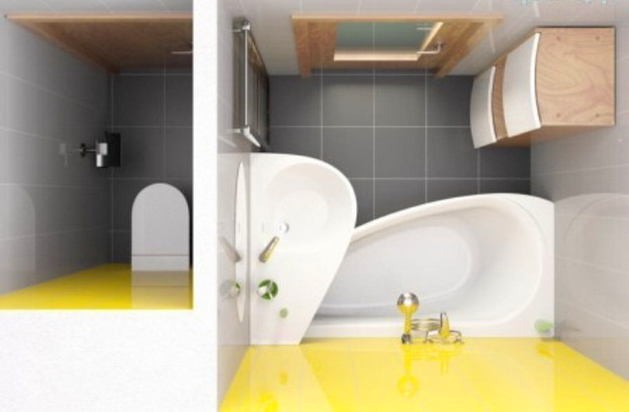 Hva kan være de små bad samstroy bygging, design, arkitektur.