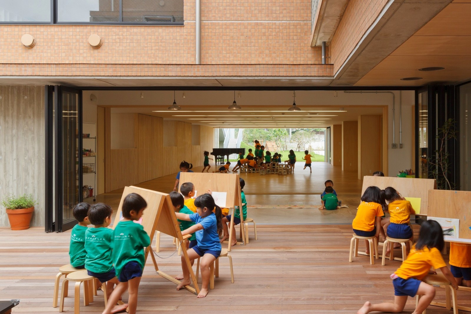 Детский сад в японии фото