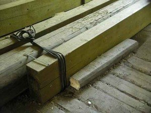Пошаговый ремонт деревянной балки перекрытия 1 42 Строительный портал