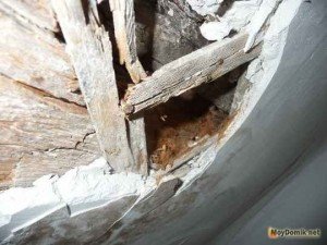 Пошаговый ремонт деревянной балки перекрытия 3 39 Строительный портал