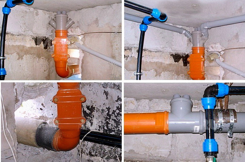 Гидрозатвор для канализации 15 Строительный портал