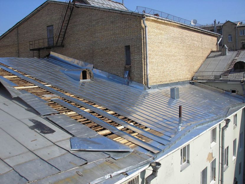 Как правильно отремонтировать металлическую крышу 2 26 Строительный портал